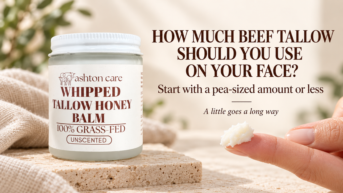 How Much Beef Tallow Should You Use on Your Face?