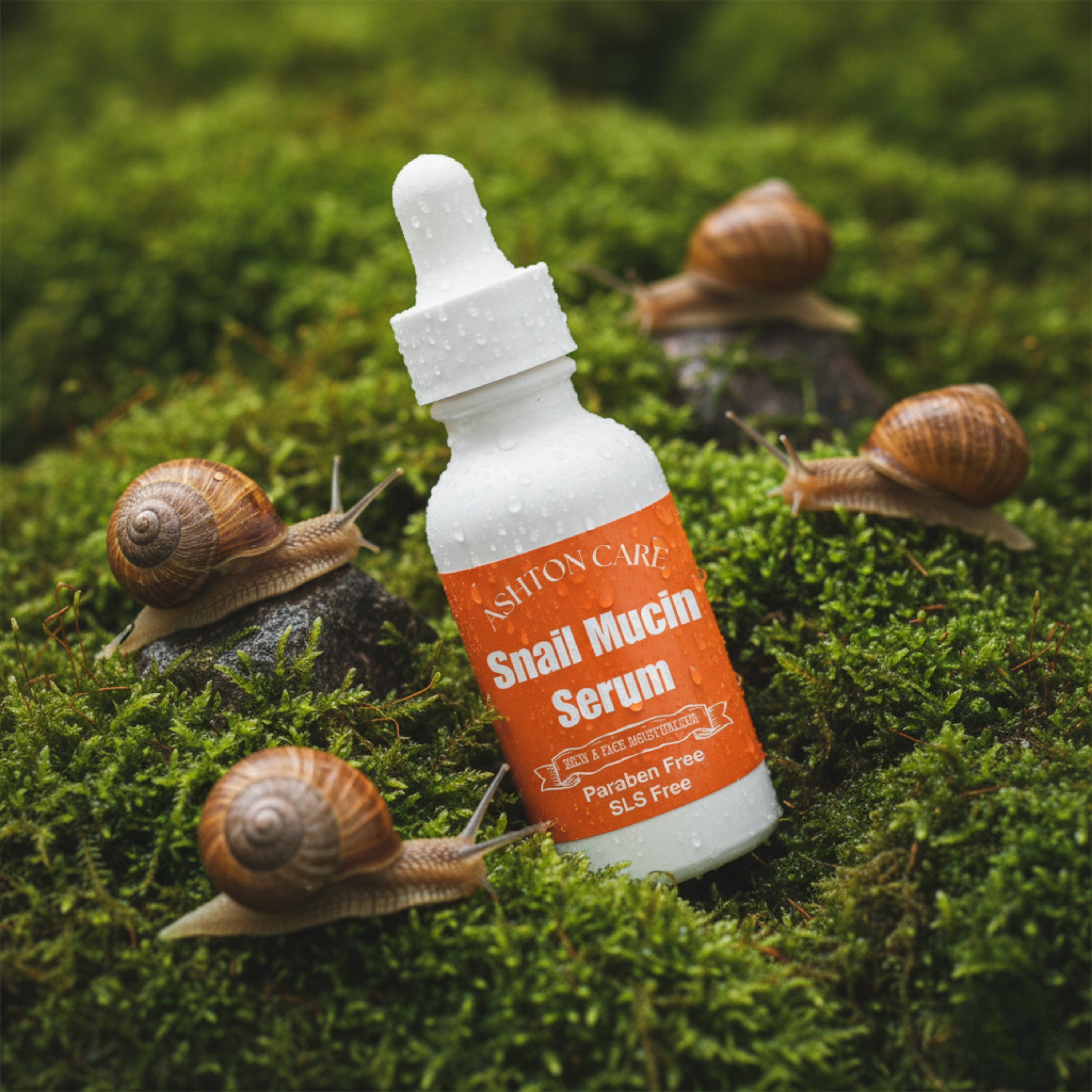 Snail Mucin Serum for Face – Hydrating & Repairing with Collagen & Centella, 1 oz