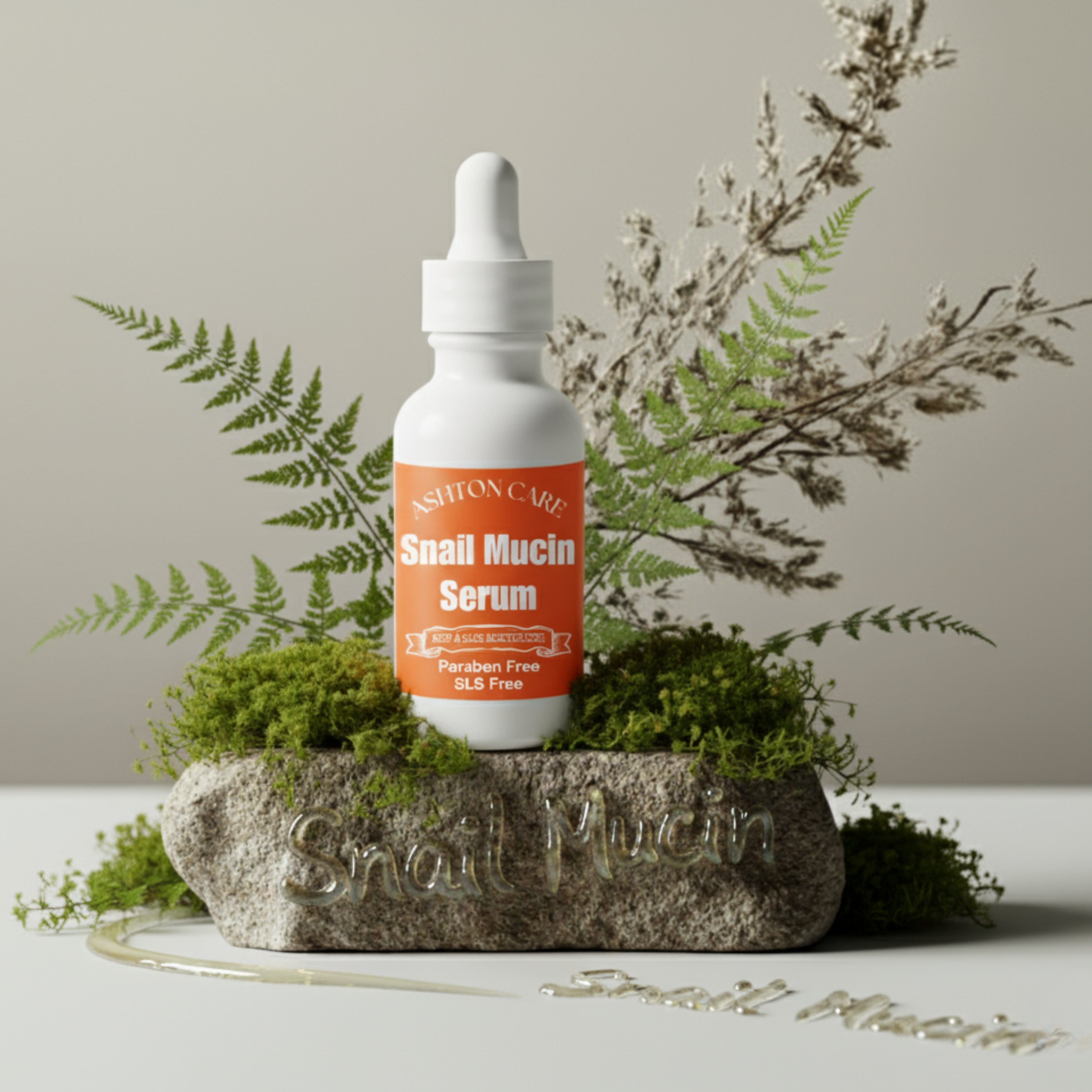 Snail Mucin Serum for Face – Hydrating & Repairing with Collagen & Centella, 1 oz